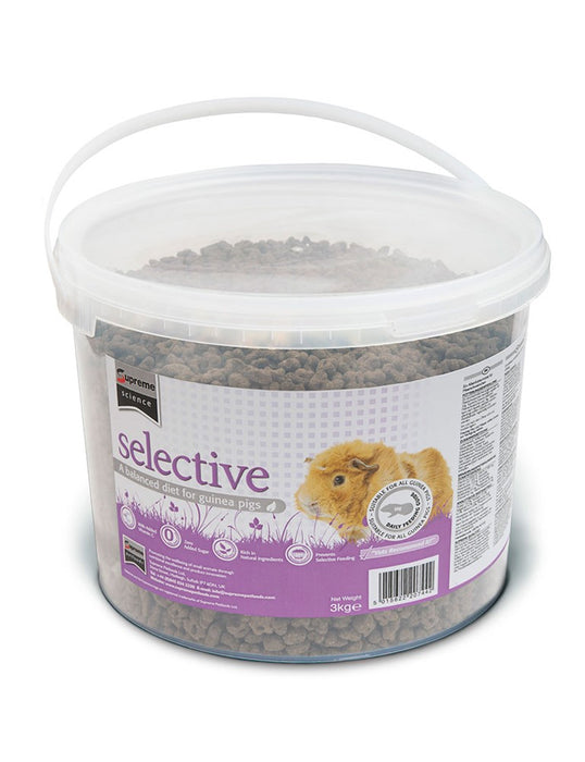 Supreme Science Selective Guinea Pig Bucket 3kg
