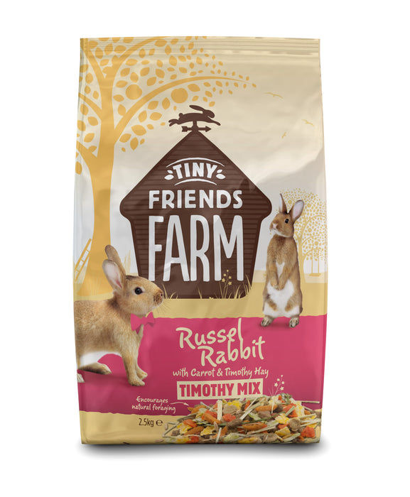 Tiny Friends Farm Russel Rabbit Timothy Mix 2,5kg