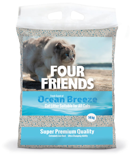 FourFriends Cat Litter OceanBreeze 14kg