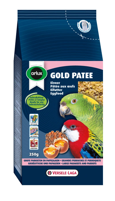 Versele-Laga Orlux Gold Patee Large Parakeets & Parrots 250g