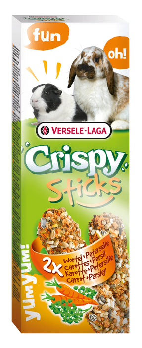 Versele-Laga Crispy Sticks Rabbits & Guinea Pigs Carrot & Parsley