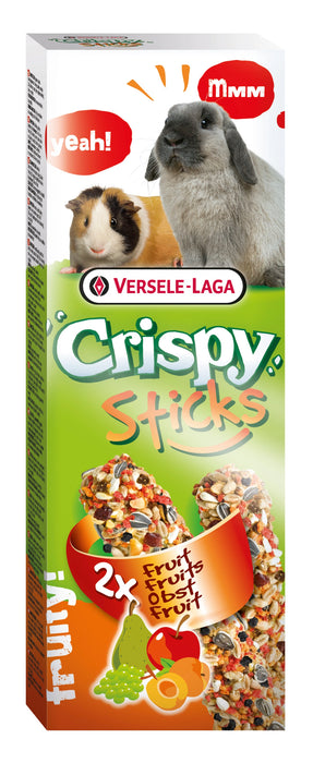 Versele-Laga Crispy Sticks Rabbits & Guinea Pigs Fruit