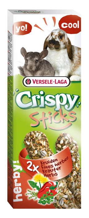 Versele-Laga Crispy Sticks Rabbits & Chinchilla Herbs