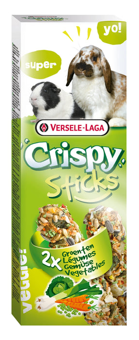 Versele-Laga Crispy Sticks Rabbits & Guinea Pigs Vegetables
