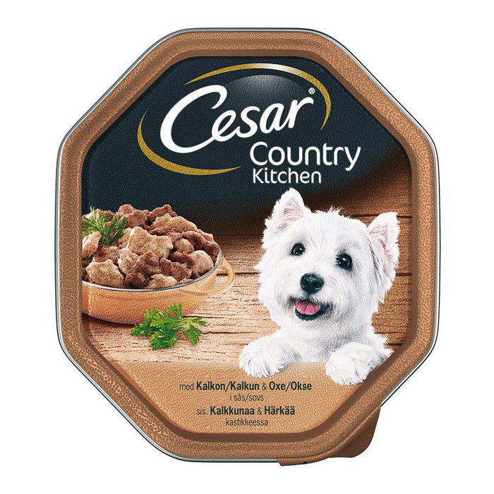 Cesar Country Kalkon & Oxe 150g