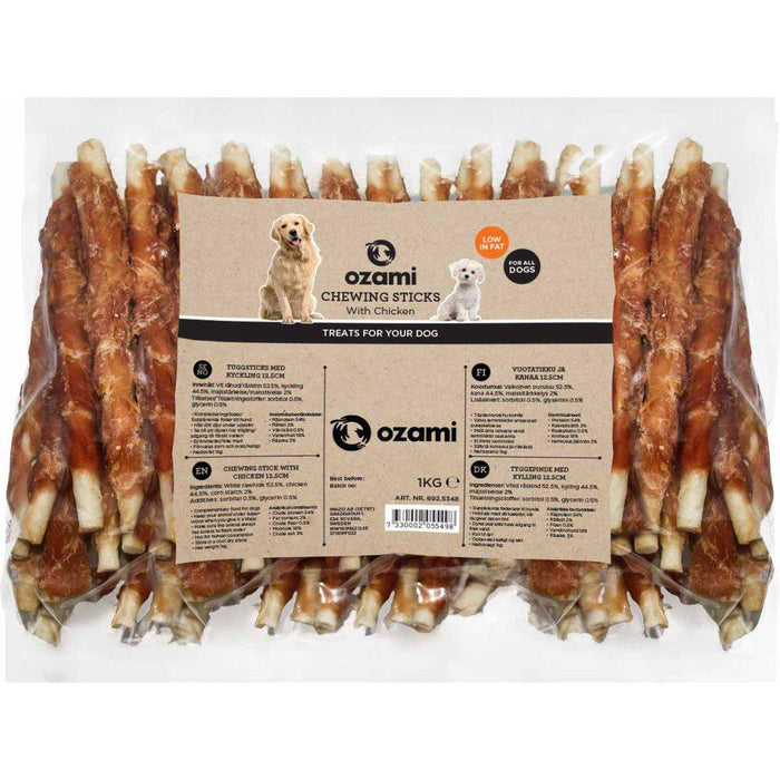 Chewing Stick With Chicken 12.5cm 10x1kg