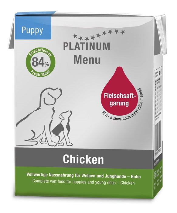 Platinum Puppy Chicken, 375g, 12-Pack