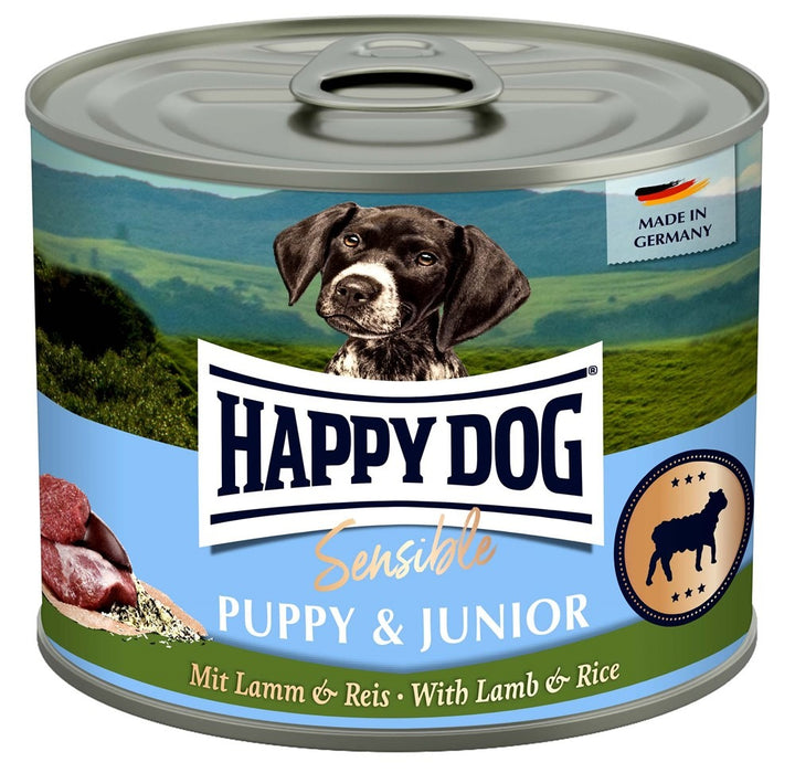 HappyDog Konserv, Puppy Lamm
