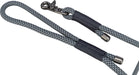 Rundvävt soft rope-koppel i slitstarkt matt rep med robust hake, idealiskt för hundpromenader och träning.