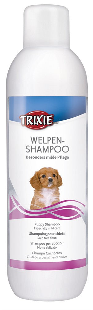 Schampo för hundar som intensivt vårdar pälsen och intensifierar den naturliga färgen, särskilt för vit och ljus päls, med extra mild formel.

