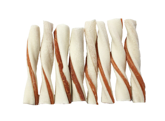 2Pets Tuggtwister, Kycklingfilé, Small, 5-Pack
