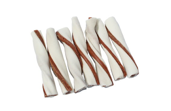 2Pets Tuggtwister, Ankfilé, Small, 5-Pack