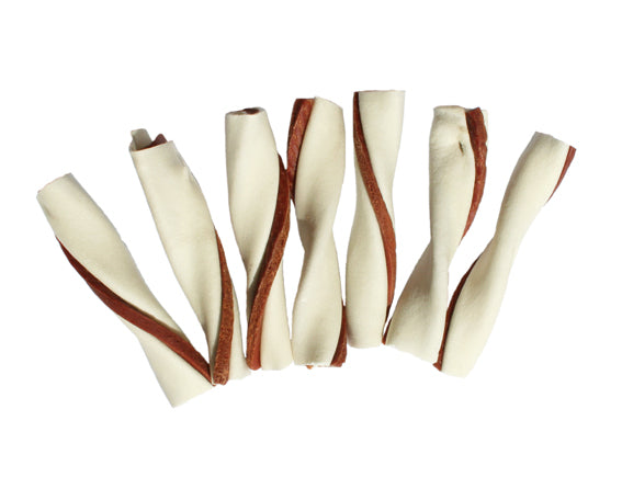 2Pets Tuggtwister, Ankfilé Medium, 10-Pack