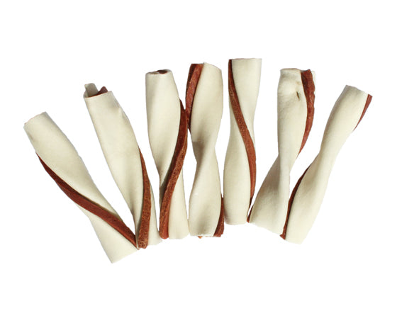 2Pets Tuggtwister, Ankfilé, Large, 500g, 6-Pack