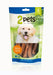 2Pets Dog Salami Chicken med 58,3 % kyckling och 30 % kycklingbiprodukter, låg fetthalt (7 %) och hög proteinhalt (25 %). Certifierat och veterinärbesiktat enligt EU och FDA för bästa säkerhet och kvalitet.