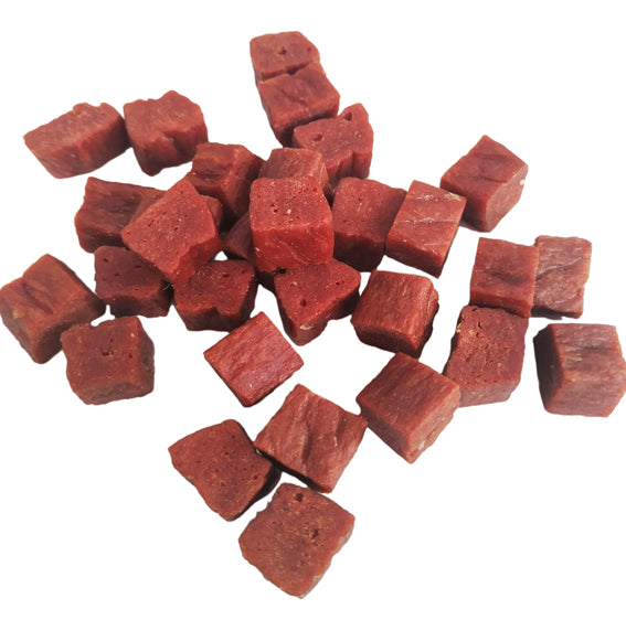 2Pets Hundgodis Dogsnack, Hjort Cubes, 400g, 5-Pack