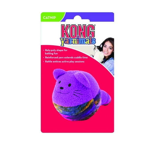 Kattleksak i slitstarkt garn med nordamerikansk kattmynta och skallra, perfekt för att locka katten till lek och stimulera dess sinnen.