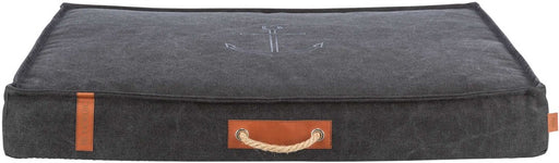 BE NORDIC Madrass Föhr med canvaskänsla, bomull/polyester överdrag, och 10 cm silikon-/skumgummifyllning. Avtagbart överdrag, halkfri botten och handtag. Maskintvättbar.

