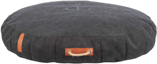 BE NORDIC Dyna Föhr med canvaskänsla, överdrag i bomull/polyester, silikon/skumgummifyllning (15–19 cm), avtagbart överdrag, halkfri botten och handtag. Tillverkad inom EU.
