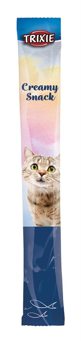Trixie Creamy Snacks Katt Vitfisk