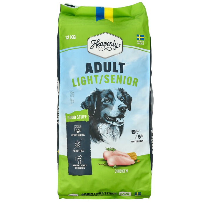 Heavenly Light/Senior – Vetefritt Svenskt Helfoder Med Kyckling