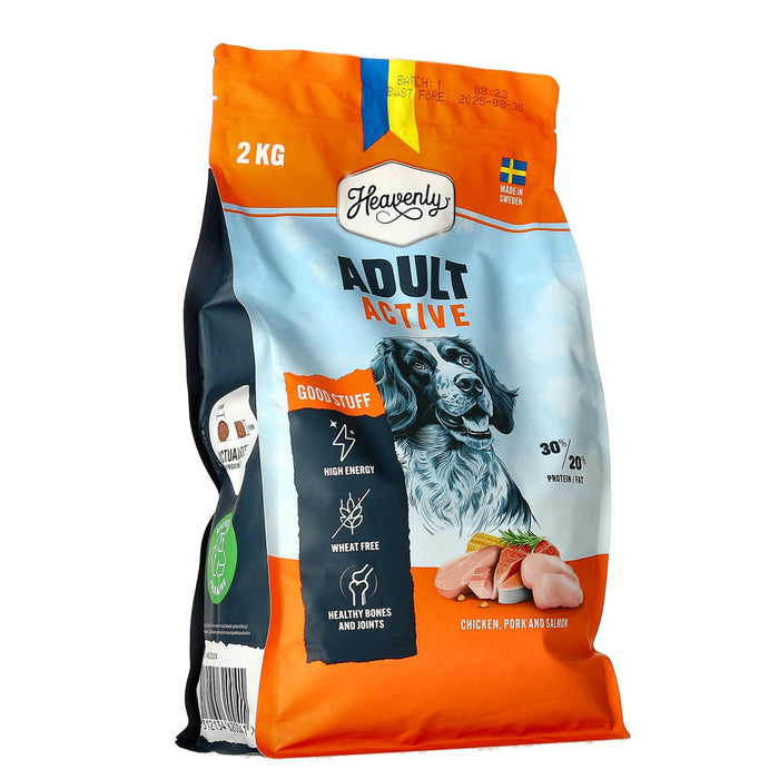 Heavenly Active – Svenskt helfoder För Aktiva Hundar
