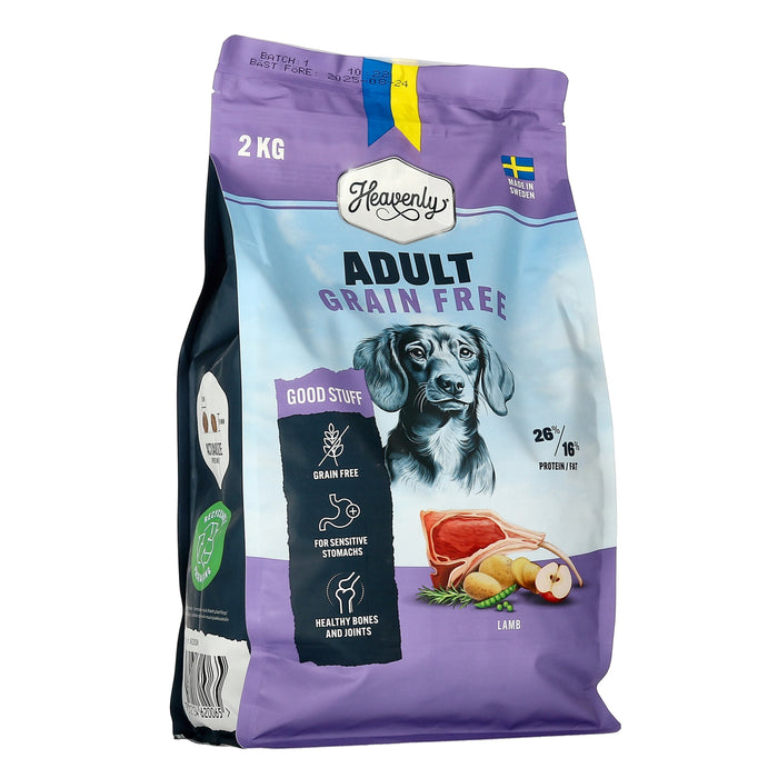 Heavenly Adult Grain Free – Spannmålsfritt svenskt premiumfoder med lamm