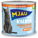 Kattmat med kalkon för vuxna katter. Spannmålsfri paté med 100% animaliska proteiner, inga tillsatser och full balans av vitaminer och mineraler. Svensktillverkat foder.