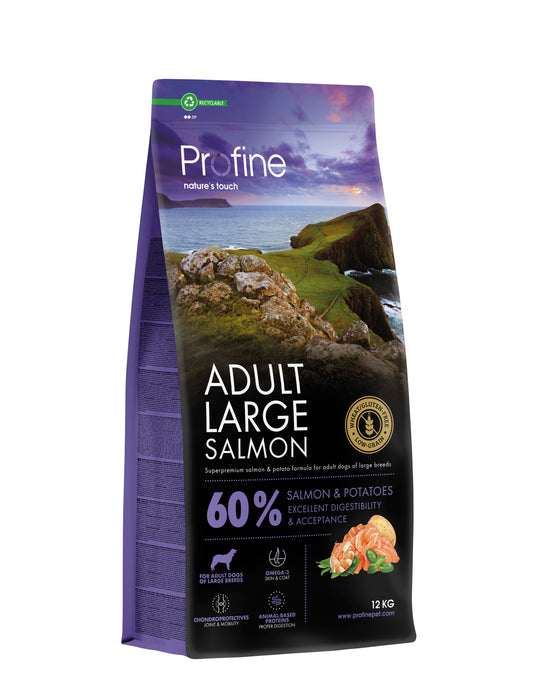 Profine Dog Adult Large Salmon & Potatoes 12kg