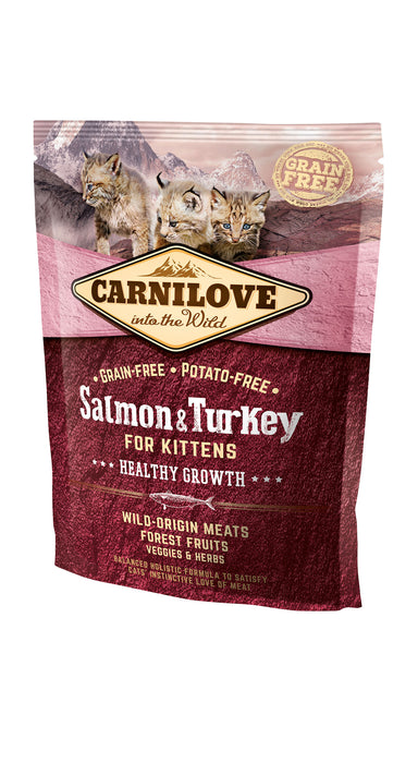 Carnilove Kitten Healthy Growth Salmon & Turkey