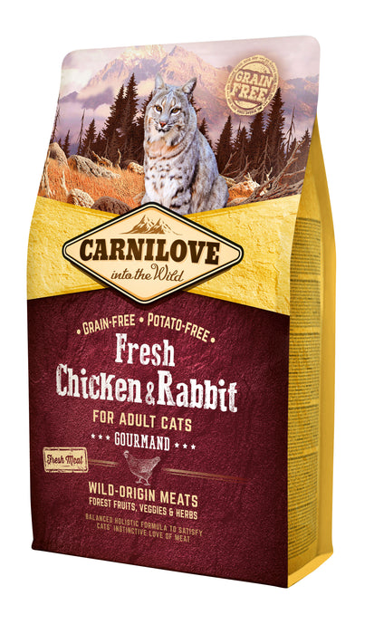 Carnilove Fresh Chicken & Rabbit Adult Cat
