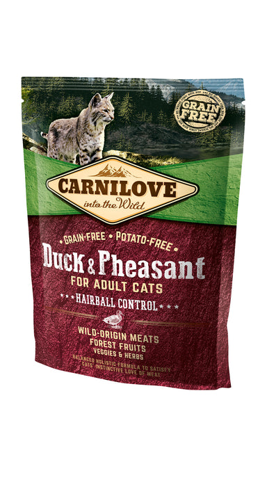 Carnilove Cat Duck & Pheasant Hairball Control