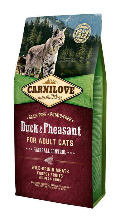 Carnilove Cat Duck & Pheasant Hairball Control