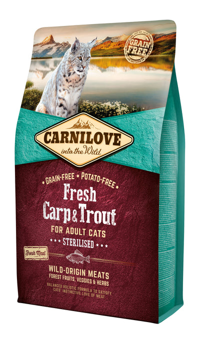 Carnilove Cat Fresh Carp & Trout for Sterilised