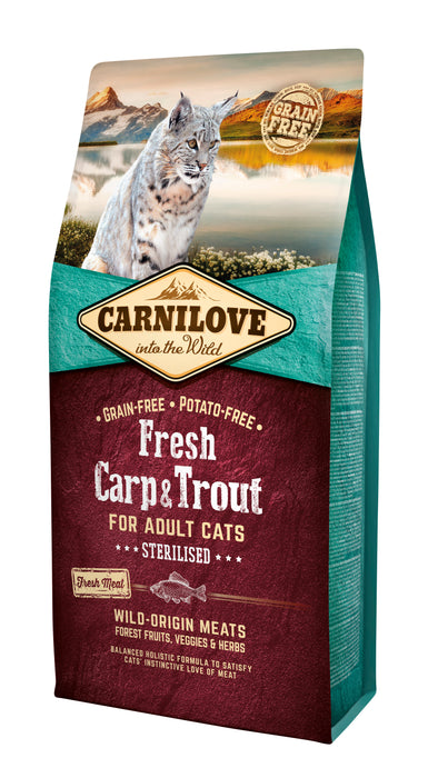 Carnilove Cat Fresh Carp & Trout for Sterilised