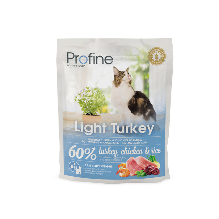 Profine Cat Dry Food Light Turkey & Chicken