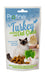 Spannmålsfritt kattgodis med kalkonsmak och havregräs, designat för att stödja mag-tarmhälsan och motverka hårbollar.