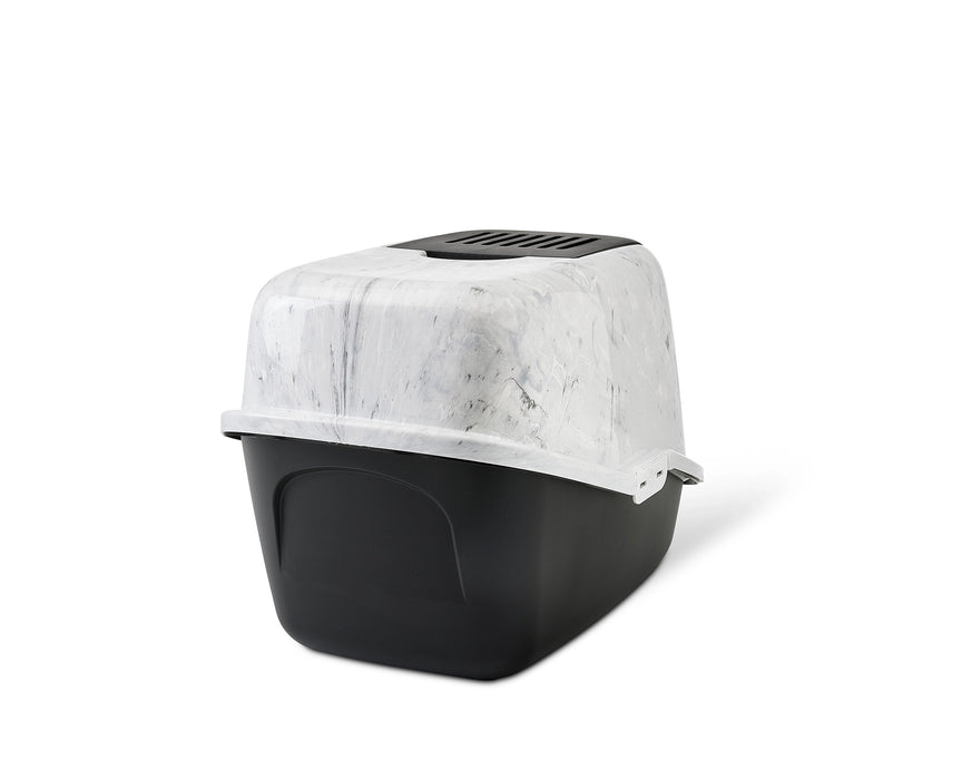 Savic Nestor Marble Kattlåda med Tak