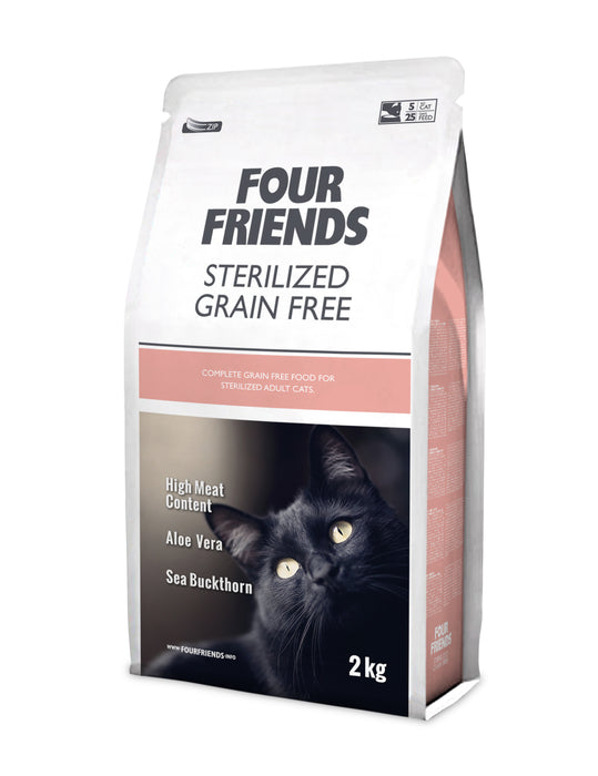FourFriends Cat Grain Free Sterilized