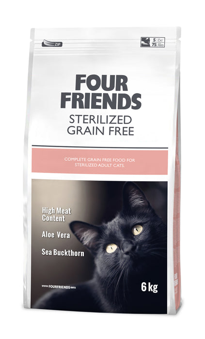 FourFriends Cat Grain Free Sterilized