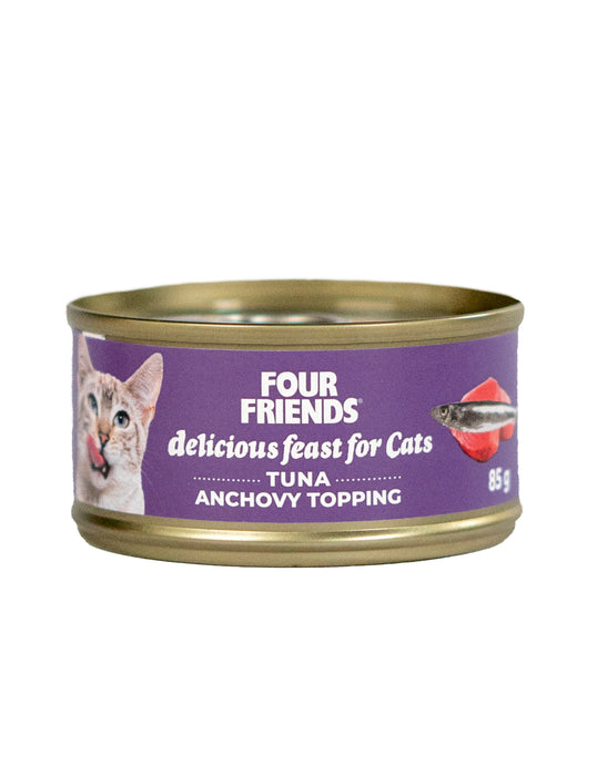 FourFriends Cat Tuna & Anchovy 85 g 24-pack