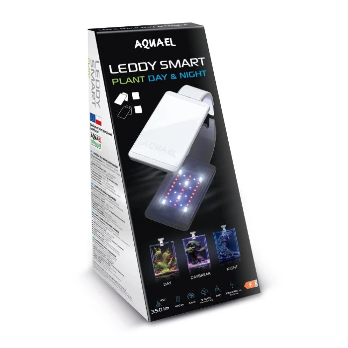 Aquael Lampa Smart Plant & Night Svart/Vit