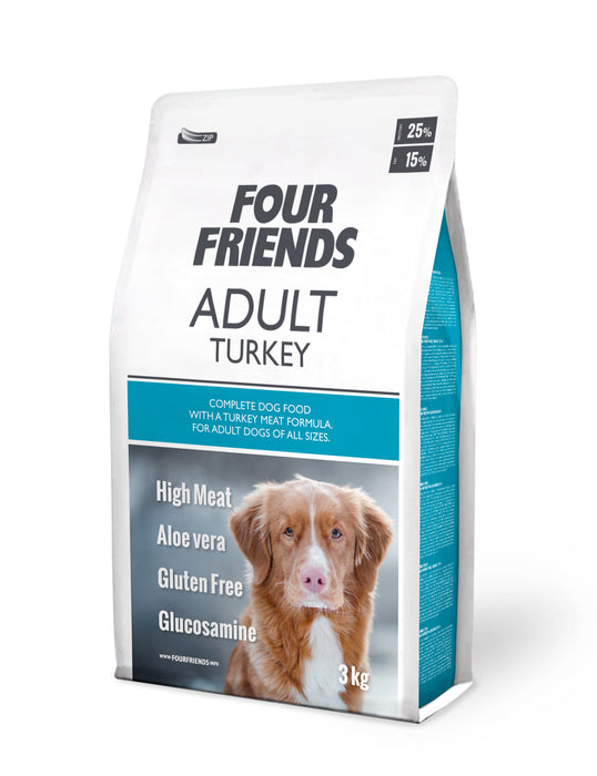 FourFriends Dog Adult Turkey