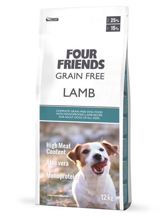 Fourfriends Dog Grain Free Lamb