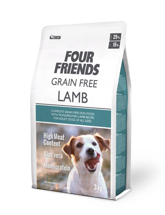Fourfriends Dog Grain Free Lamb