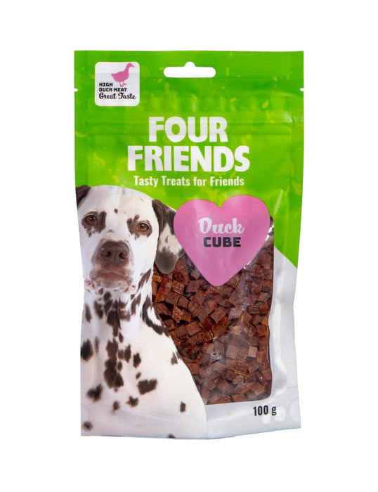 FourFriends Dog Duck Cube 100g 12-pack