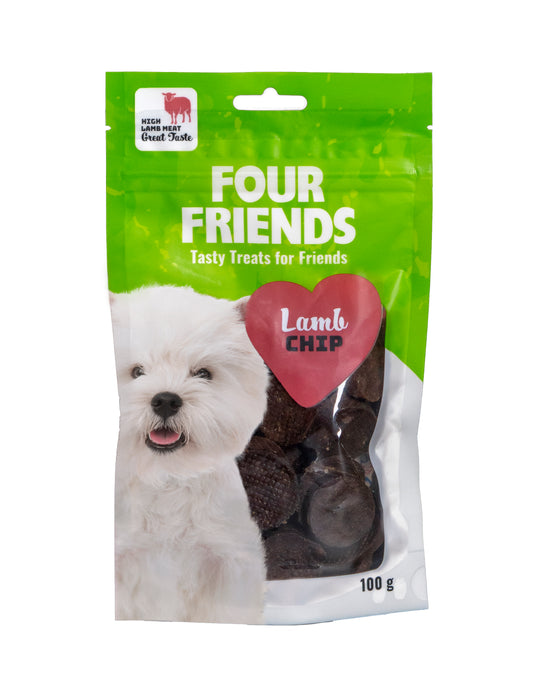 FourFriends Dog Lamb Chip 100g 12-pack