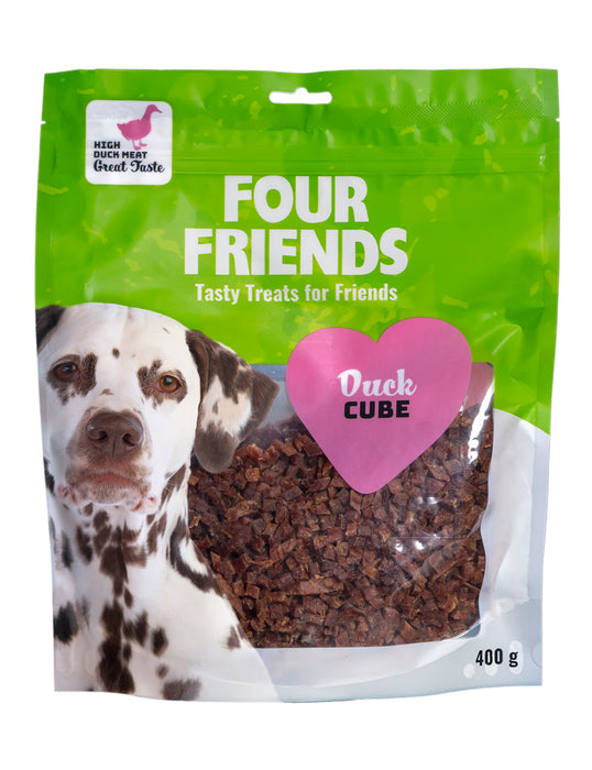 FourFriends Dog Duck Cube 400g 6-pack