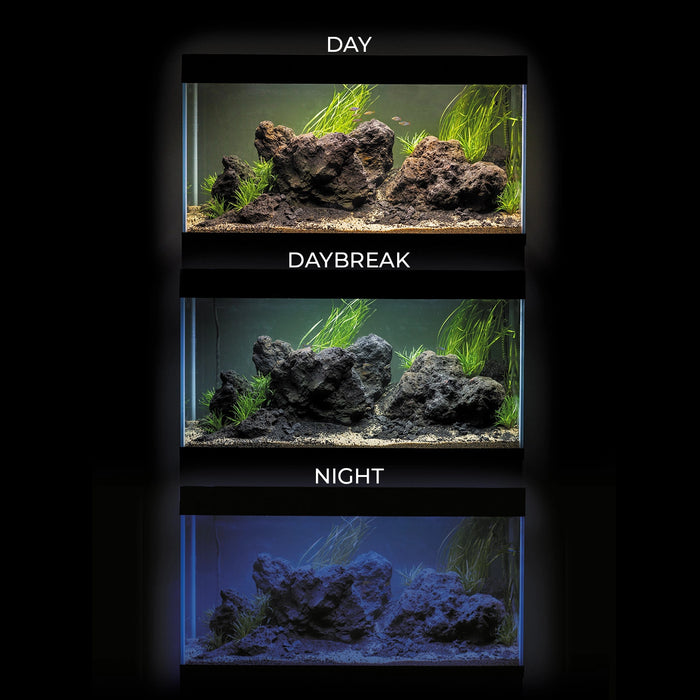 Aquael UltraScape 90 Snow 243 liter - Vitt möbelakvarium