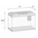 Juwel Akvarium Primo 60 Svart 2.0 Ca 60 L